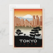 Tokio, Japan Postkarte (Vorne/Hinten)