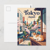 Tokio Japan Postkarte (Vorne/Hinten)