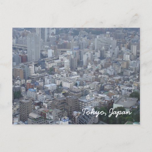Tokio, Japan Postkarte (Vorderseite)
