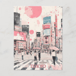 Tokio Japan Postkarte