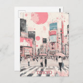 Tokio Japan Postkarte (Vorne/Hinten)