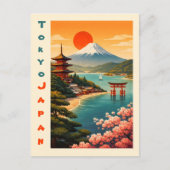 Tokio Japan Postkarte (Vorderseite)