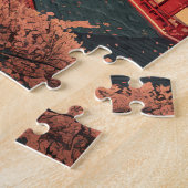 Tokio Japan Reise Kunst Vintage Puzzle (Seite)