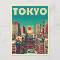 Tokio Japan Reise Vintage Geschenke