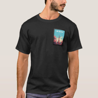 Tokio Japan Reiseplakat T-Shirt