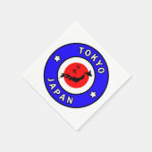 Tokio Japan Serviette (Ecke)