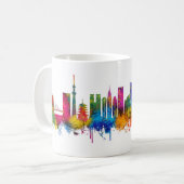 Tokio Japan Skyline Kaffeetasse (Vorderseite Links)