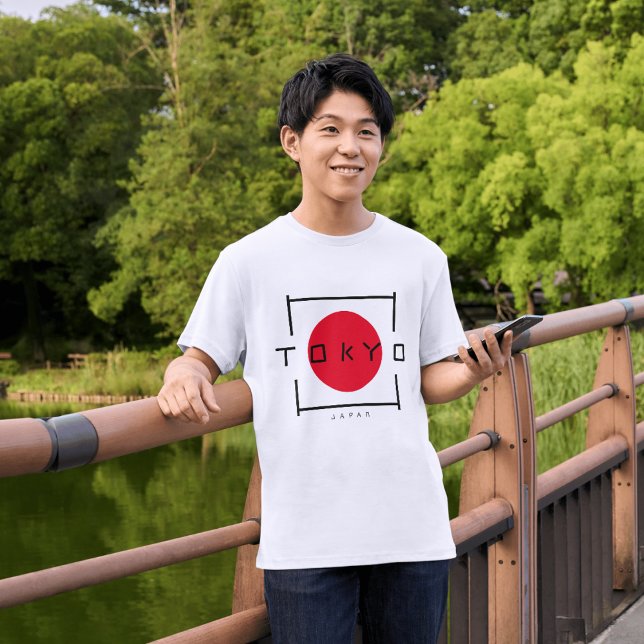 Tokio Japan T-Shirt (Tokyo, Japan typography kids t-shirt)