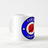Tokio Japan-Tasse Kaffeetasse (Vorderseite Links)