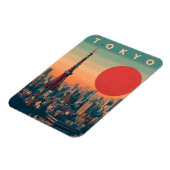 Tokio Japan vintage Magnet (Linke Seite)