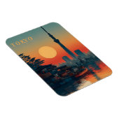 Tokio Japan vintage Magnet (Rechte Seite)