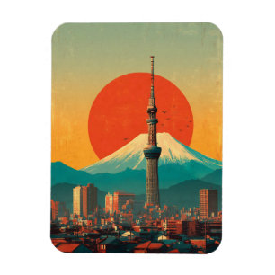 Tokio Japan vintage Magnet