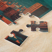 Tokio Japan vintage Puzzle (Seite)