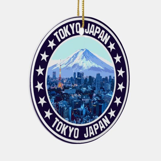 Tokio Keramik Ornament (Rechts)