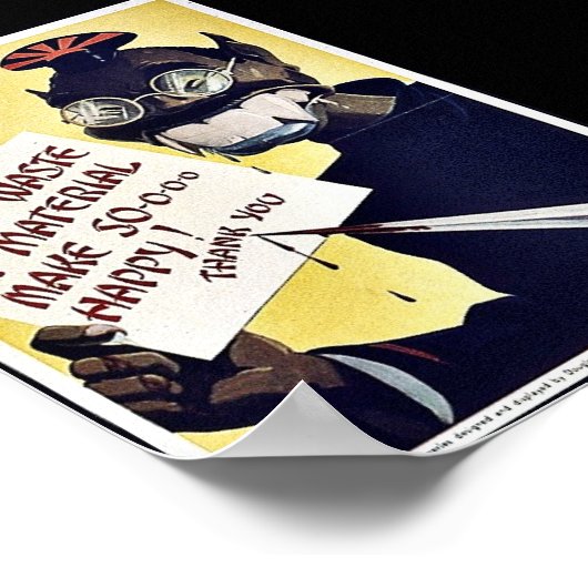 Tokio Kid Poster (Ecke)