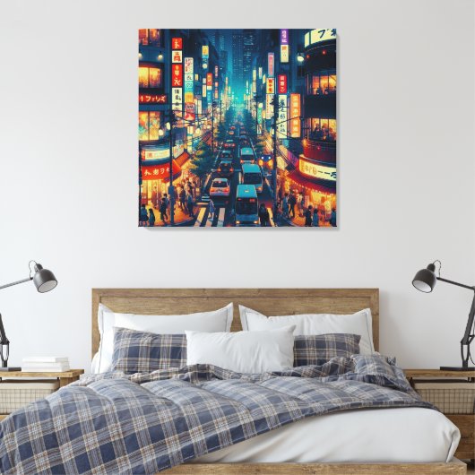 Tokio Leinwanddruck (Insitu (Schlafzimmer))