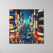 Tokio Leinwanddruck (Vorderseite)