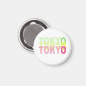 Tokio Magnet (Vorderseite/Rückseite)