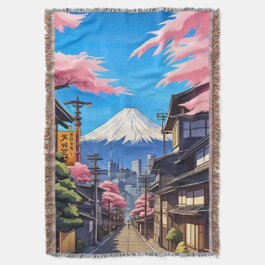 Tokio Mt Fuji Decke (Vorderseite Vertikal)