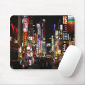 Tokio-Neons in der Nacht Japan Mousepad (Mit Mouse)