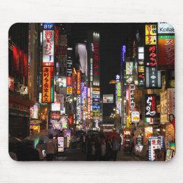 Tokio-Neons in der Nacht Japan Mousepad