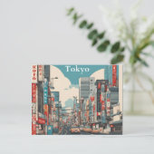 Tokio Postkarte (Stehend Vorderseite)