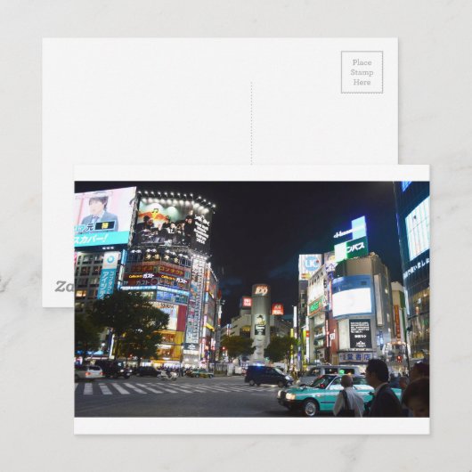 Tokio Postkarte (Vorne/Hinten)