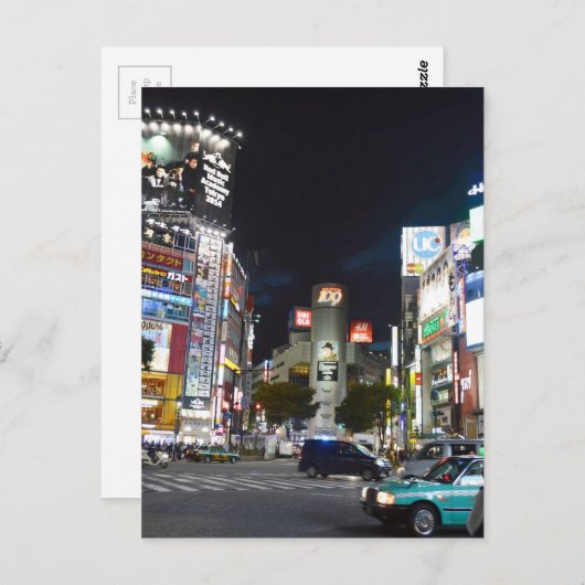 Tokio Postkarte (Vorne/Hinten)