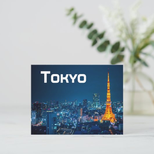 Tokio Postkarte (Stehend Vorderseite)