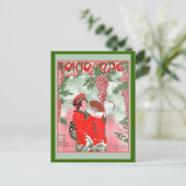 Tokio Rag Postkarte (Stehend Vorderseite)