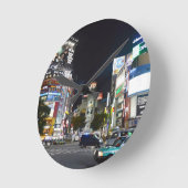 Tokio Runde Wanduhr (Winkel)