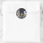 Tokio Runder Aufkleber (Tasche)