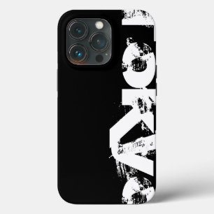 Tokio - Schwarz und Weiß im modernen urbanen Stil Case-Mate iPhone Hülle