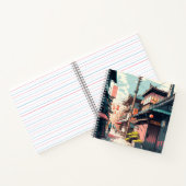 Tokio Spiral Street Notizblock (Innenseite)