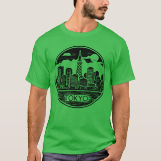 Tokio Stadt Japan vintage T-Shirt