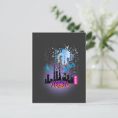 Tokio Stadt Reise Postkarte (Stehend Vorderseite)