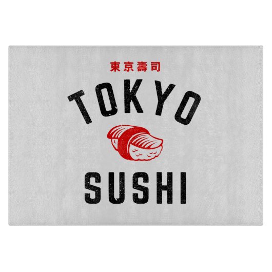 Tokio Sushi Schneidebrett (Vorderseite)