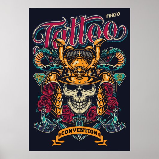 Tokio-Tattoo-Übereinkommen Poster (Vorne)