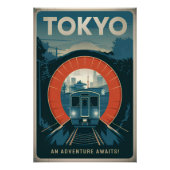 Tokio Vintag Poster (Vorderseite)