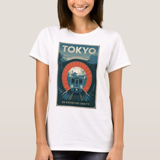 Tokio Vintag T-Shirt (Vorderseite)