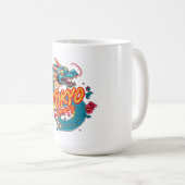 Tokioter Drache Kaffeetasse (VorderseiteRechts)