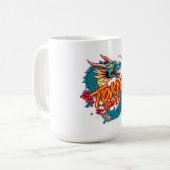 Tokioter Drache Kaffeetasse (Vorderseite Links)