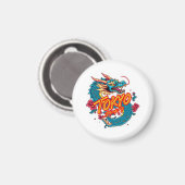 Tokioter Drache Magnet (Vorderseite/Rückseite)
