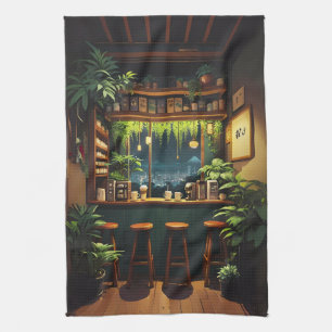 Tokioter Kaffeehaus Geschirrtuch