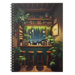 Tokioter Kaffeehaus  Notizblock