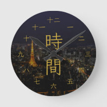 Tokioter Stadtlandschaft Japanische Kanji