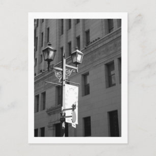Tokioter Straßenlaternen: Ginza Postkarte