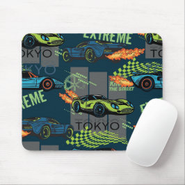 Tokioter Straßenrenn-Muster Mousepad