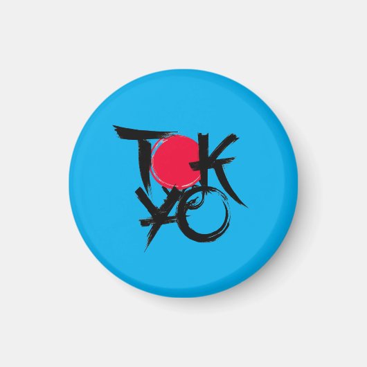 Tokioter Vibes Magnet (Vorne)