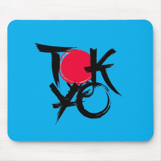 Tokioter Vibes Mousepad (Vorne)